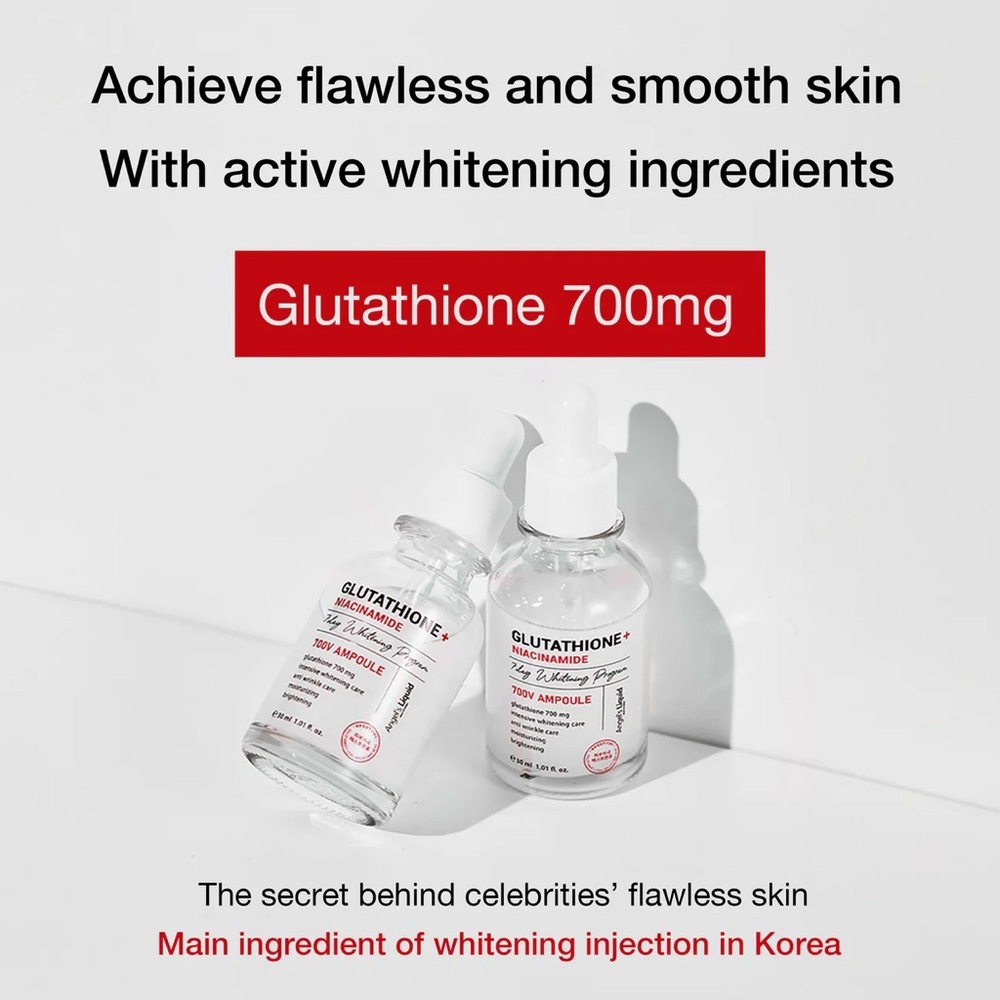 7 Day Whitening Program Glutathione 700 V-ampoule 30ml K-Beauty